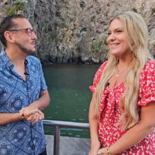 Conversando com Matthew e Kathleen Santos - Kitty That Corisca em Sao Miguel - Aug.01_26 - #7